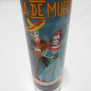 NEW DIA DE MUERTOS DAY OF THE DEAD TALL JAR 8" CANDLE HONORING LOVE ONES 🔥